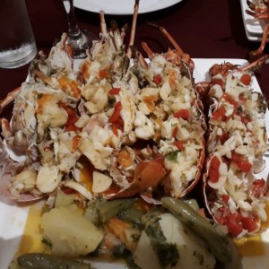 langosta al ajillo