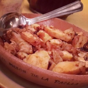 pulpo al ajo pi