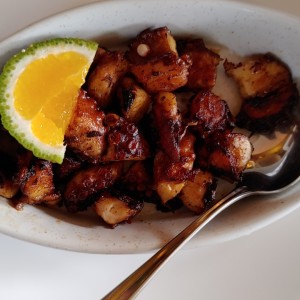 pulpo al carbon
