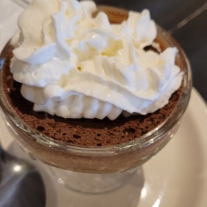 mousse de chocolate