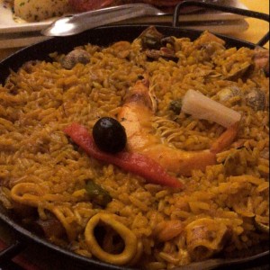 Paella marinera