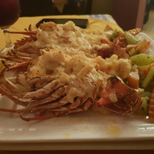 Langosta gratinadas
