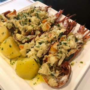 Platos Recomendados - Langosta al Ajillo