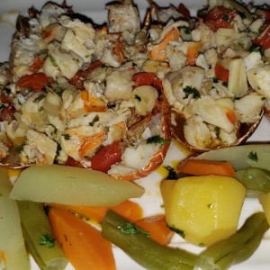 Platos Recomendados - Langosta al Ajillo
