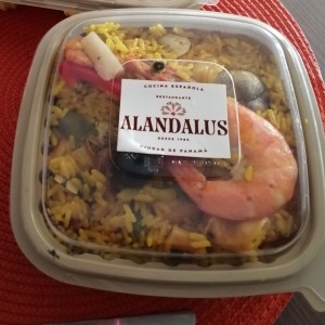 Paella Marinera (Solo Mariscos)