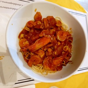 Pasta con Mariscos