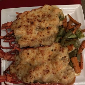 langosta gratinada