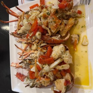 Platos Recomendados - Langosta al Ajillo
