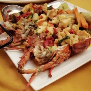 Langosta al Ajillo
