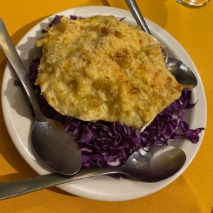 Vieiras rellenas de Langosta