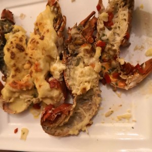 Langosta gratinada