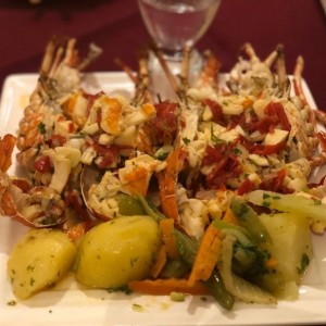 Langosta al Ajillo