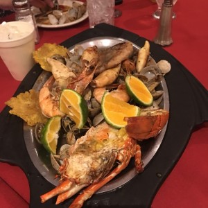 parrilllada de mariscos