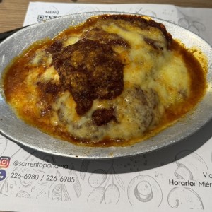 BERENJENA A LA PARMESANA-EGGPLANT PARMIGIANA