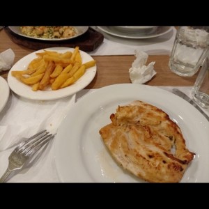 Pechuga de pollo a la plancha