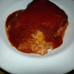 Lasagna de pollo