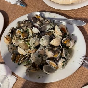 ALMEJAS EN CONCHA GENOVESA O NAPOLITANA CLAMS IN SHELL