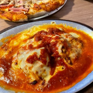 BERENJENA A LA PARMESANA-EGGPLANT PARMIGIANA