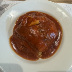 LASANA DE CARNE A LA SORRENTO