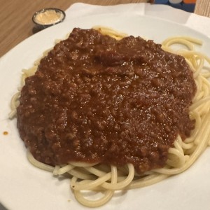Con Salsa Bolognesa - Ground Beef Spaguetti