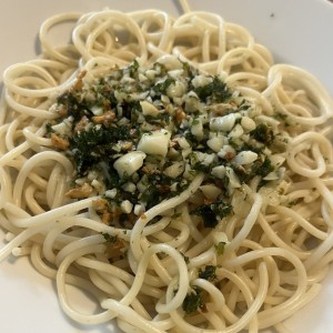 Spaguetti al oleo 