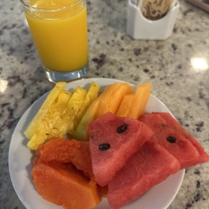 Desayuno bufet