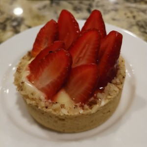 tartaleta de fresa