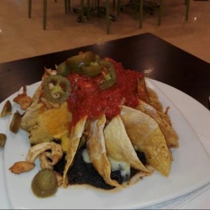 nachos de carne
