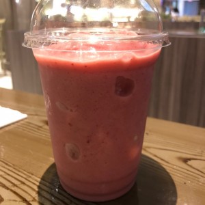 Licuado de fresa