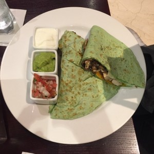 Wraps pollo y champignones