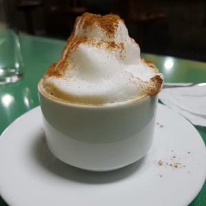 Un delicioso capuchino