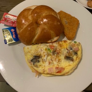 omelet de vegetales