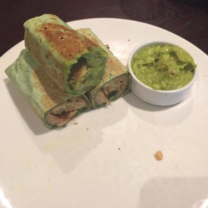 wrap de espinaca