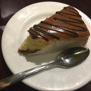 cheese cake con dulce de leche
