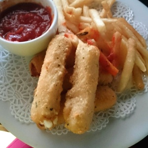 Deditos de mozarella
