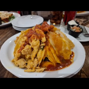 Mini Nachos de Pollo