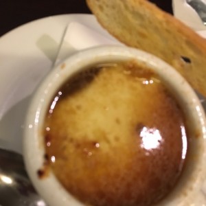 sopa de cebolla