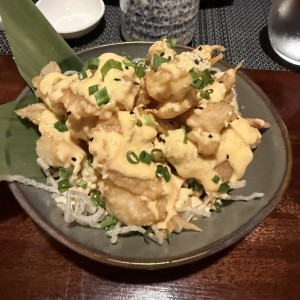 Entradas - Spicy Shrimp Tempura