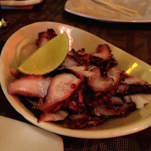 Pulpo al olivo