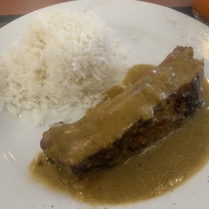 Chureta y arroz blanco