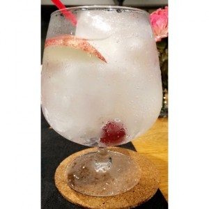 gin tonic de manzana