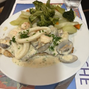 Corvina a la vasca