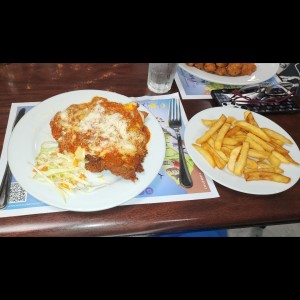 Milanesa a la Parmesana