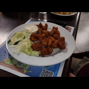 Camarones apanados