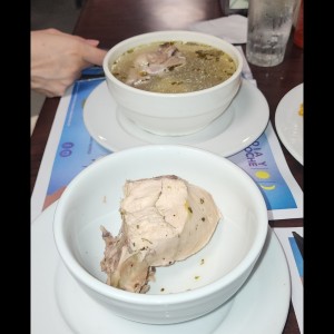 Sopas / Soups - Sancocho de gallina
