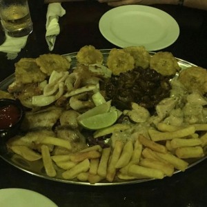 bandeja tierra y mar 