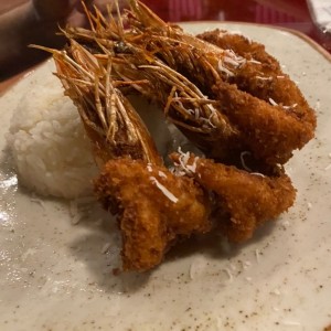 Langostinos Apanados con Coco