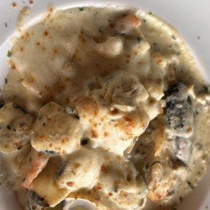 Filete de Corvina Rellena de Mariscos