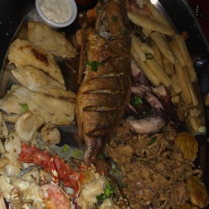 Bandeja de mariscos