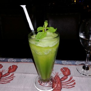 Limonada con hiervabuena